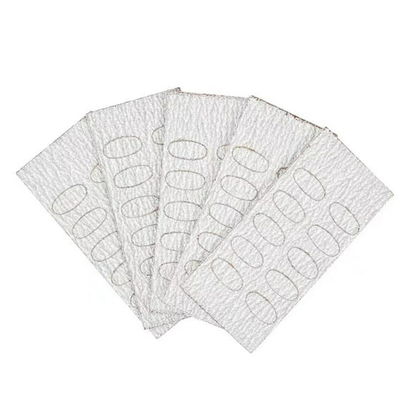 50 Grit Nails Files adhesive Cuticle Pusher Sandpaper Nails Accessories Polishing Sanding Manicure