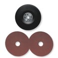 thumbnail image 1 of 50 Grit Sanding Disc Backer Kit for Variable Speed Angle Grinders! Smooth Out Woodworking Projects, Fix Mistakes on Epoxy Resin Projects! (Stone Coat Countertops), 1 of 1