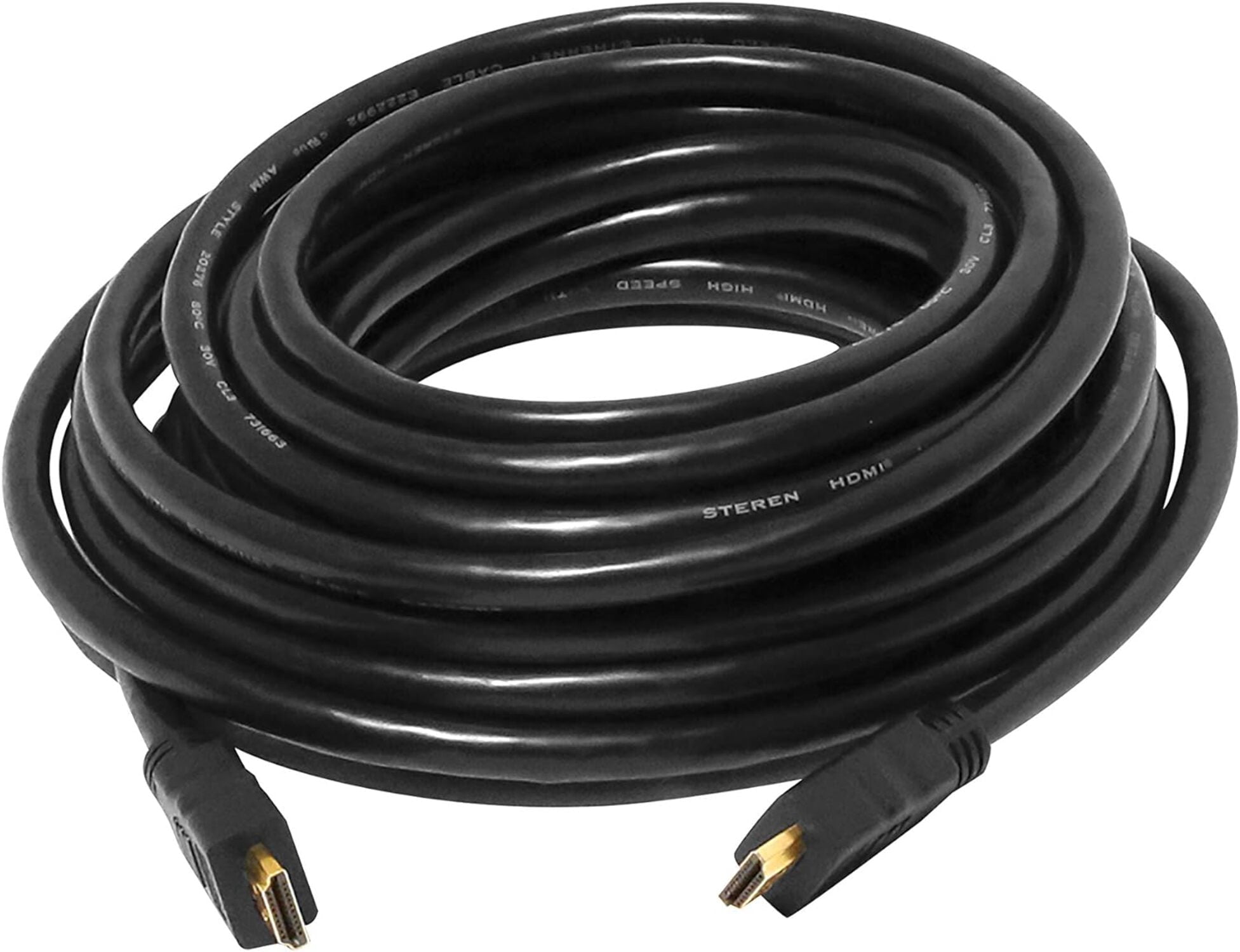 Steren 50ft 4K High-Speed HDMI Cable 2.0 - TV's, DVD, Blu-ray, PS3, PS4, XBOX
