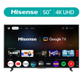 thumbnail image 1 of Hisense 50-Inch Class H5 Series 4K UHD HDR Google Smart TV (50H5BG, 2025 Model) - Dolby Vision Gaming, HDR 10, Motion Rate 120, AI Upscaler, DTS Virtual X, Game Mode Plus, Google Assistant Built-In, 1 of 18
