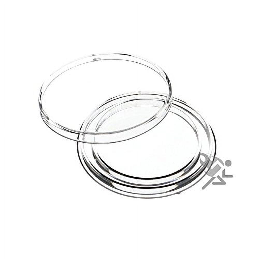 50 Coin Holders 30.6mm Direct Fit Coin Capsules For JFK HALF - Foto 6