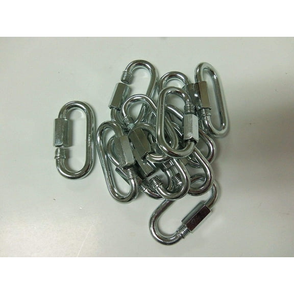 50 Heavy Duty 1/4 Quick Links Chain Links Snaring Traps Trapping Raccoon