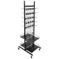 thumbnail image 1 of 50 Hooks Rolling Display Rack & 4 Shelves, 1 of 1
