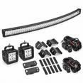 50 Inch 288W Light Bar Kit for Polaris Ranger XP 1000 900 570 2013-2026 ...