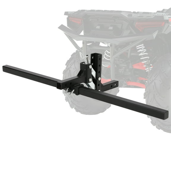 50 Inch Adjustable Height Manual Implement Lift for ATV/UTV/Tractor - 1-Point Hitch, 2 Inch Receiver - Global Tow Behind for Plow, Scarifier, Rake, Blade - Ideal for Landscaping & Driveway Grading