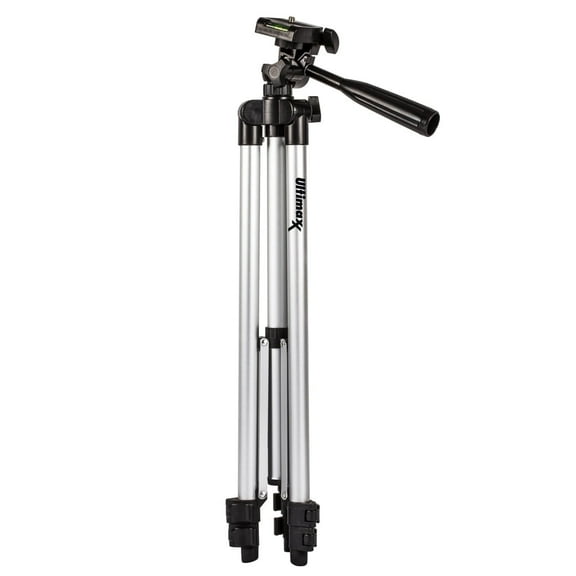 Leveler Adjust 50-inch Full-Size Tripod with Carrying Case for DSLR Cameras