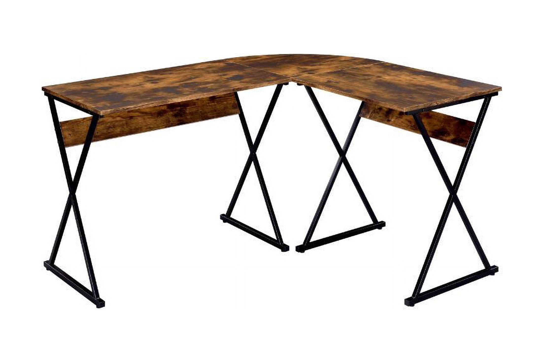 50 Inch Lshaped Computer Desk with Large Tabletop Space, Home Office