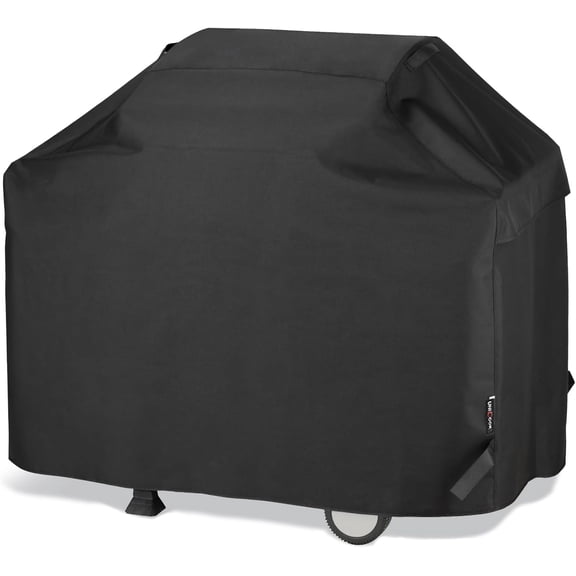 50 Inch Outdoor BBQ Grill Cover with Air Vents/Handles/Straps, Heavy Duty Waterproof, Fade Resistant, Fits for Char-Broil Nexgrill 2-3 Burner Gas Grills etc