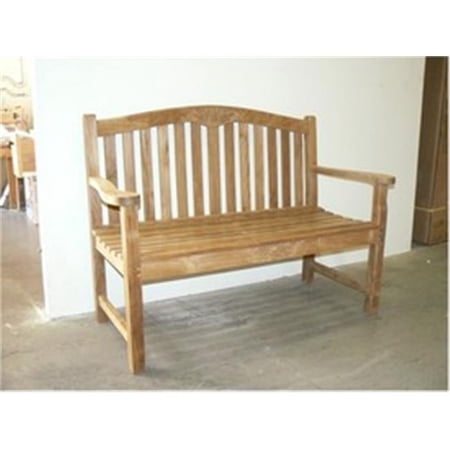 50 Inch Round Rose Bench