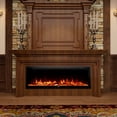 thumbnail image 1 of 50 Inch Wall Mounted Electric Fireplace with RC, 750W/1500W, 1 of 8