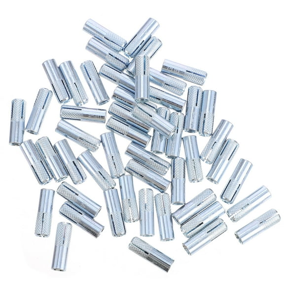 50 Inside Screw Drop- in Anchor Zinc Plated 1/ 2- Inch Internal Thread Powers Pegs Fastener Concrete Anchor