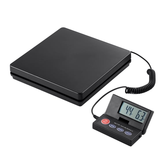 50 KG Digital Shipping Scale with Timer Foldable LCD Screen AC/DC Powered Package for Laggage Home ,Mult Function