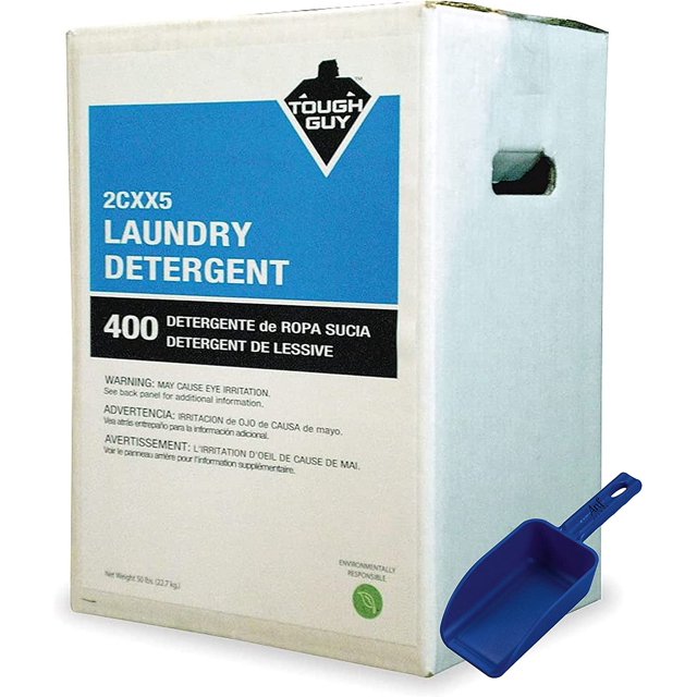 (50 LB) Commercial Powdered Laundry Detergent, HE Compatible Citrus