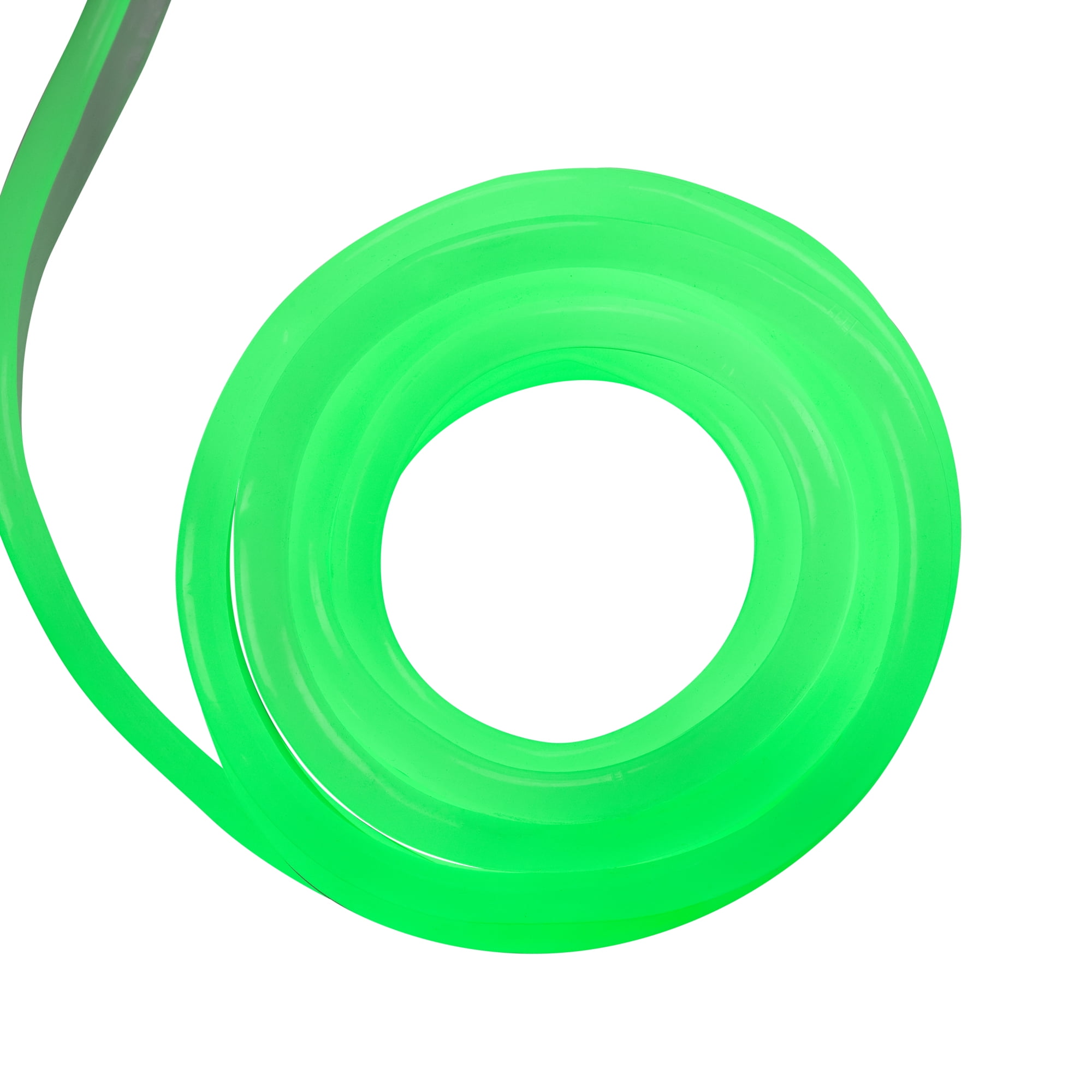 50' LED Commercial Grade Green Neon Style Flexible Christmas Rope Lights
