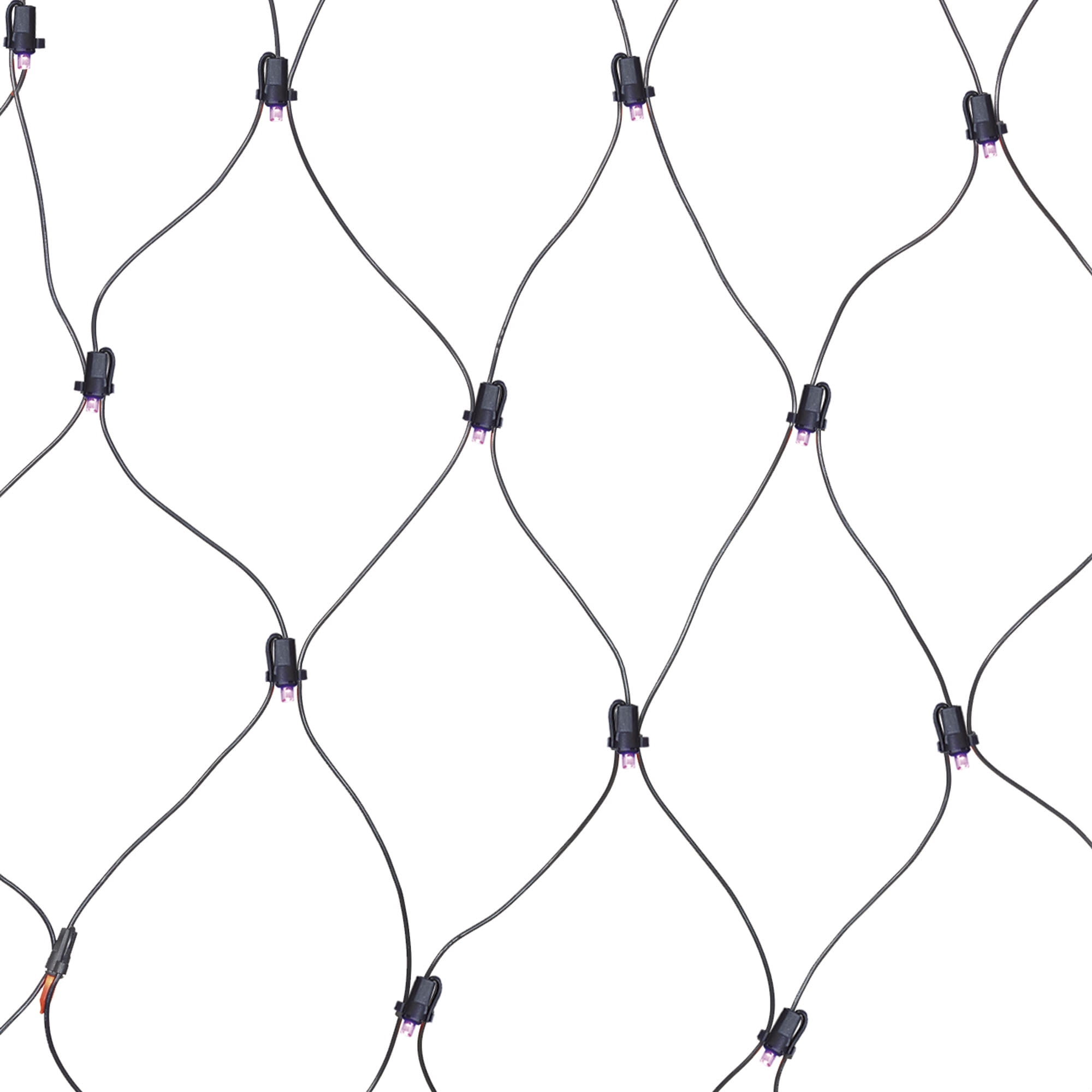 Purple Net Lights, 50CT, LED, 4ft x 4ft, Halloween Indoor/Outdoor, by Way To Celebrate