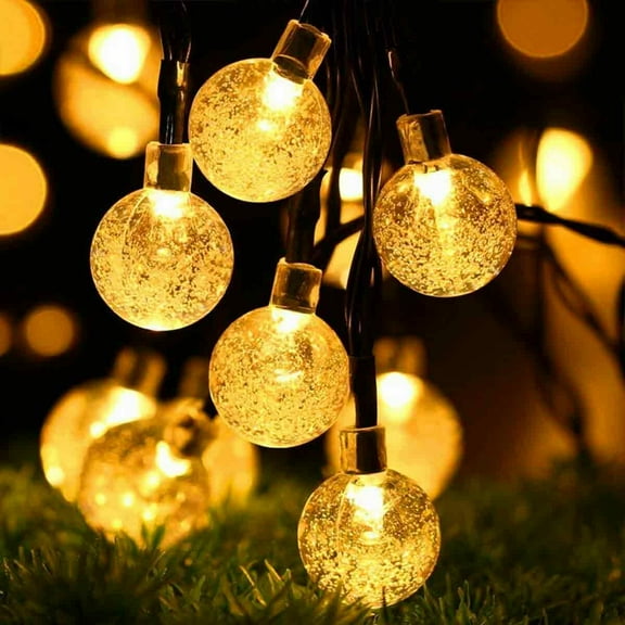 50 LED Solar String Lights Patio Party Yard Garden Wedding Waterproof Outdoor
