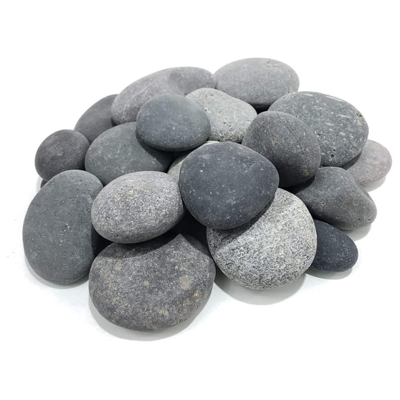 Black Landscaping Rock