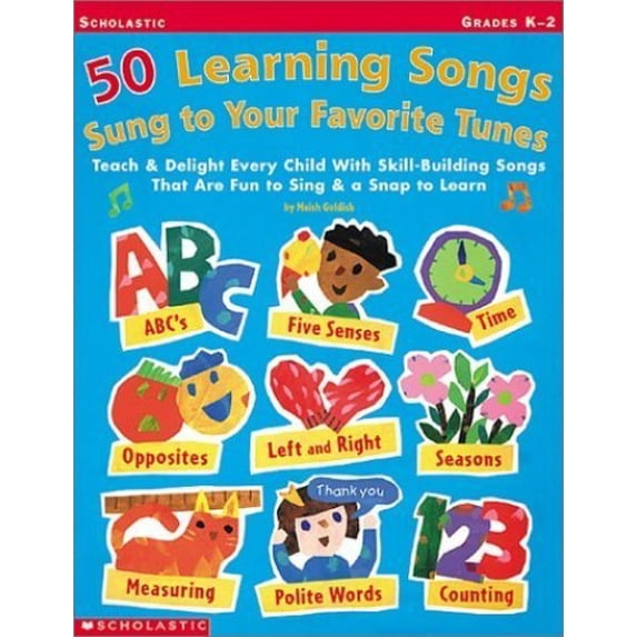 Pre-Owned 50 Learning Songs Sung to Your Favorite Tunes: Teach & Delight Every Child With Skill-Building Songs That Are Fun to Sing & A Snap to Learn! Paperback