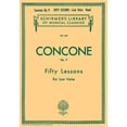 thumbnail image 1 of 50 Lessons, Op. 9 : Schirmer Library of Classics Volume 243 Low Voice (Paperback), 1 of 1