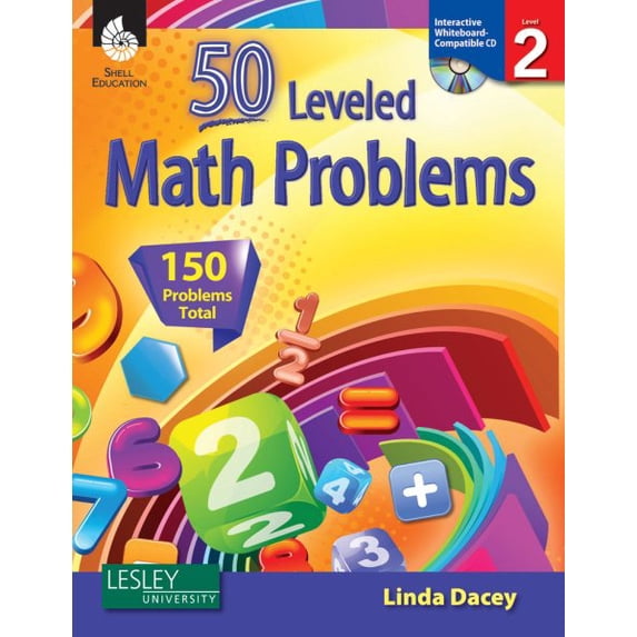 50 Leveled Math Problems: 50 Leveled Math Problems Level 2 (Paperback)
