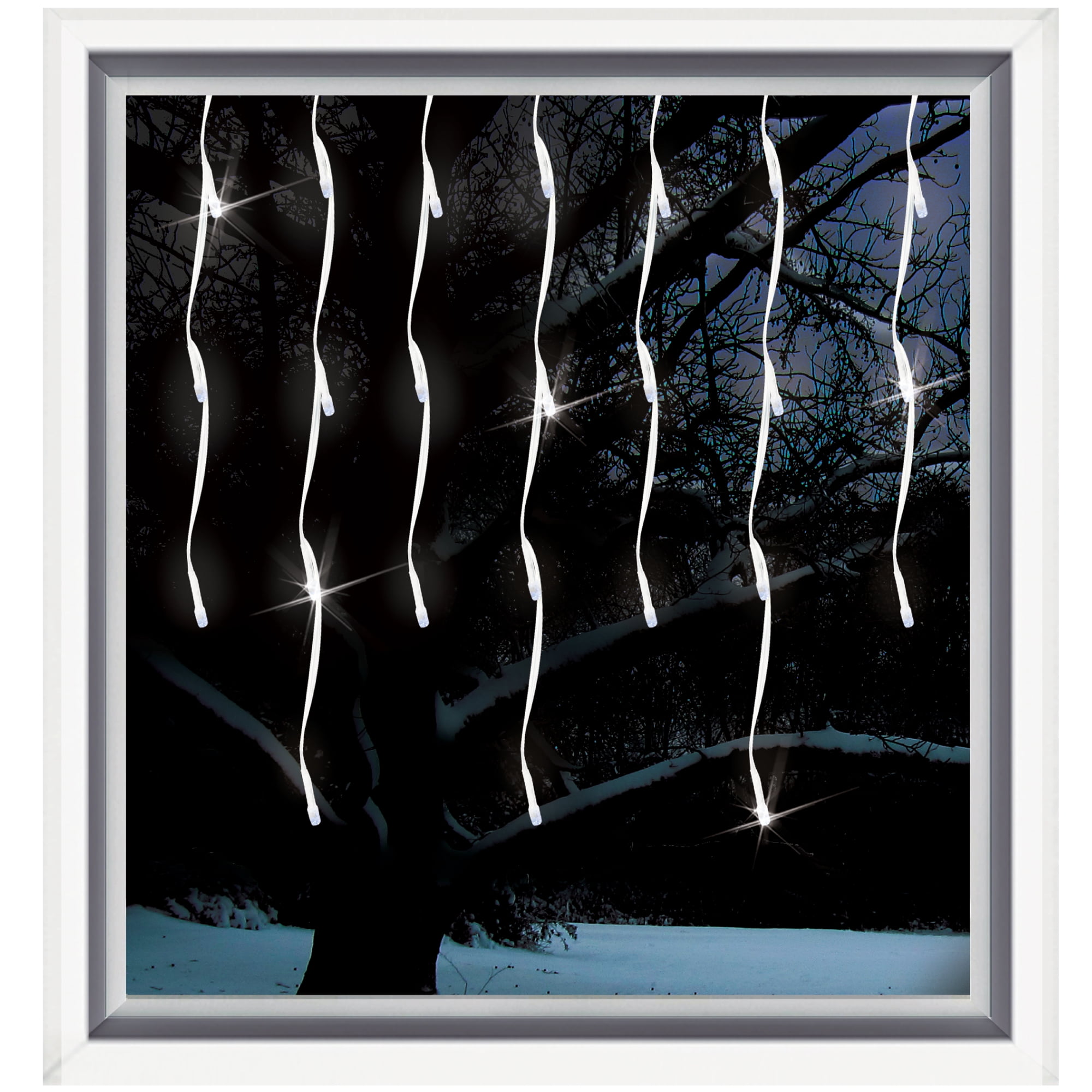 50 Lt LED Morphing Window-Cicles, Pure White - Walmart.com
