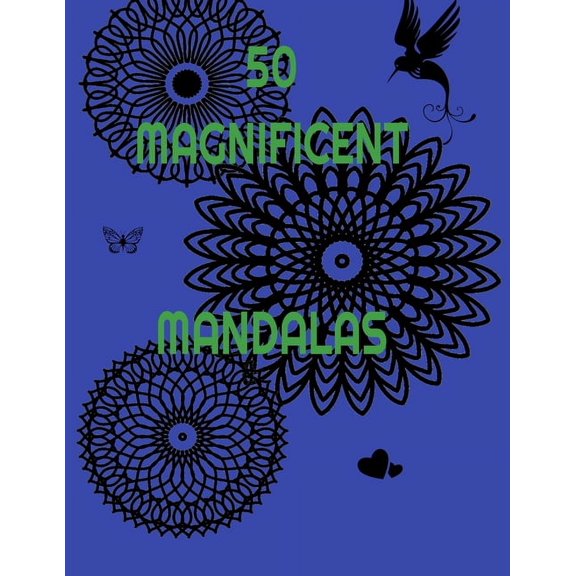 50 Magnificent Mandalas (Paperback)