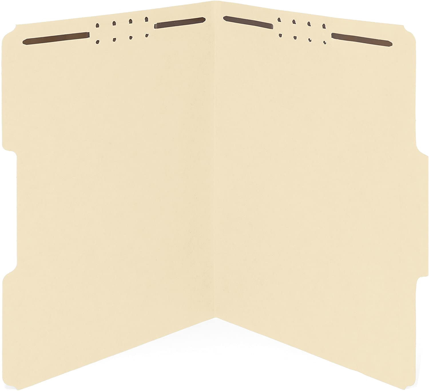 50 Manila Fastener File Folders, Letter, 1/3 Cut Tab - Walmart.com
