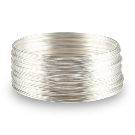 50 Memory Steel Wire for DIY Beading Bracelets Earrings Jewelry Making Finding Accessories Bangles Necklace Supply