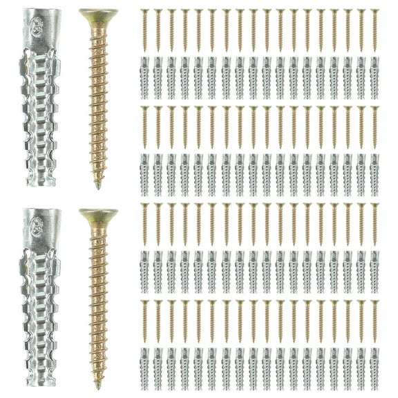 50 Metal Jack Nut Tool Kit for Drywall Anchors