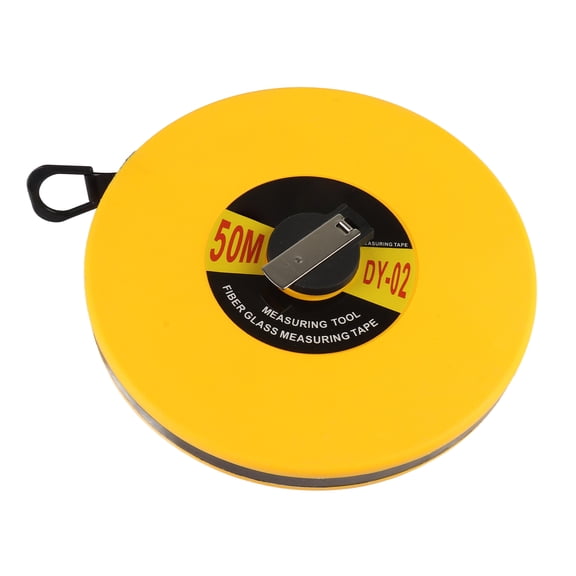 50 Meters Fiberglass Measuring Ruler Long Tape Measure Tool 164 Feet Waterproof Surveyors Tape