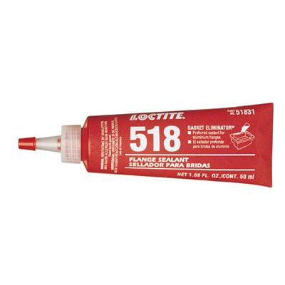 Henkel 51831 LOCTITE 518 Red Gasket Eliminator Flange Sealant - 50