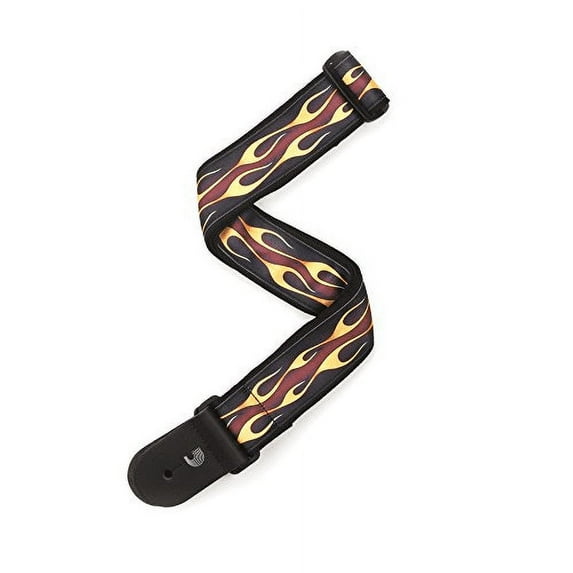 50 Mm Strap, Hotrod Flame Red