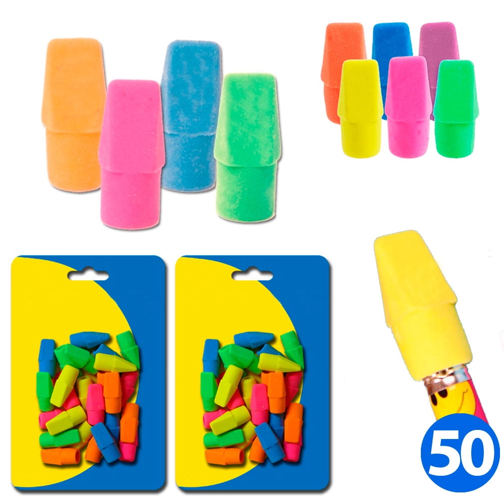 Eraser Caps 50-Ct
