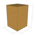 thumbnail image 1 of 12x12x18 Kraft Brown Corrugated Shipping Boxes, 32 ECT Single-Wall, Qty 50, 1 of 3