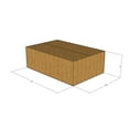 thumbnail image 1 of 15x10x5 Kraft Brown Corrugated Shipping Boxes, 32 ECT Single-Wall, Qty 50, 1 of 3