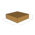 thumbnail image 1 of 15x15x4 Kraft Brown Corrugated Shipping Boxes, 32 ECT Single-Wall, Qty 50, 1 of 4