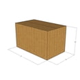 thumbnail image 1 of 17x10x10 Kraft Brown Corrugated Shipping Boxes, 32 ECT Single-Wall, Qty 50, 1 of 3
