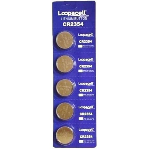 50 New LOOPACELL CR2354 2354 CR 2354 3V Lithium Coin Cell Batteries