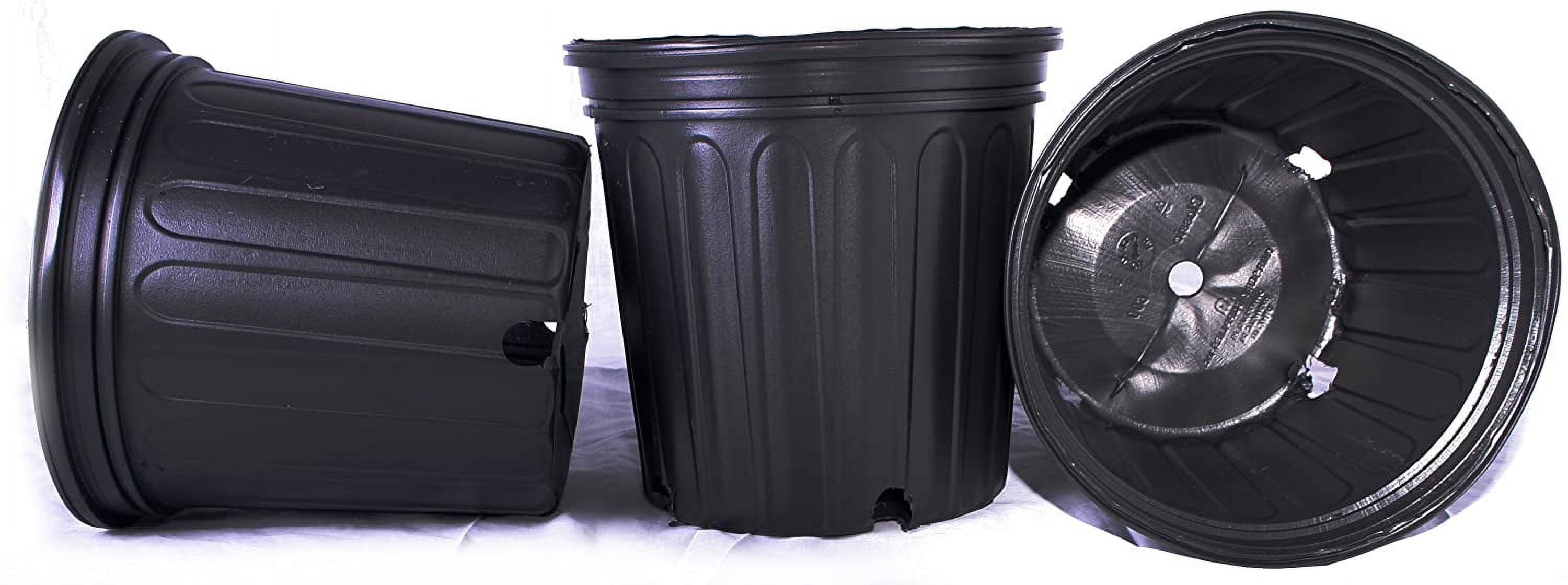 Modern Cylindrical Indoor/Outdoor Nursery Planter, 9"x8.5"
