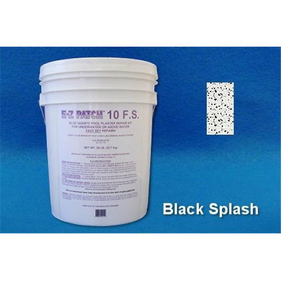 50 No. QUARTZ PLASTER FAST SET - BLACK SPLASH 50 LB. EACH