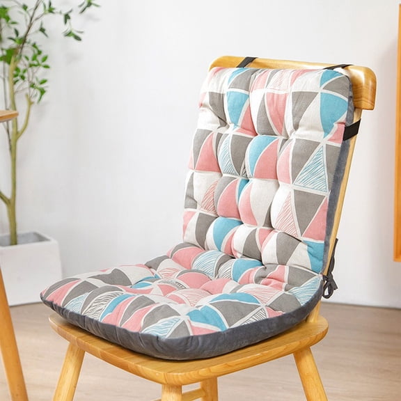 Up to 50% Off! Boovnll Rocking Chair Cushion, Soft Cozy Thicken Seat Cushion with Ties Non-Slip Rocking Chair Cushions Indoor Dirt-Proof for Home, Office, Chair Cushions