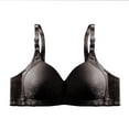 thumbnail image 1 of Clear! Aofany Bra Women's Non Steel Ring Style Printed Gathered Breathable Underwear Daily Bra, 36C-44C, 1 of 2