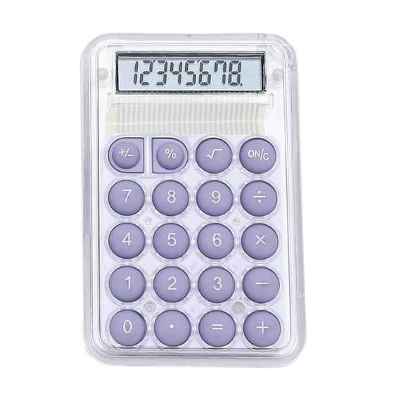 50% Off Clear! Back to School Mini Calculator Calculator For Students High-color Small Portable