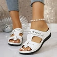thumbnail image 1 of Women's Sandals Fashion Casual Summer Thick-Soled Slippers Fish Mouth I-Shaped Thick-Soled Slippers, 1 of 9