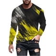 thumbnail image 1 of 50% Off Clear! Clothes under $5 Viikei Mens Long Sleeve T Shirts Long Sleeve Shirts for Men Men's Loose Round Neck 3d, 1 of 5