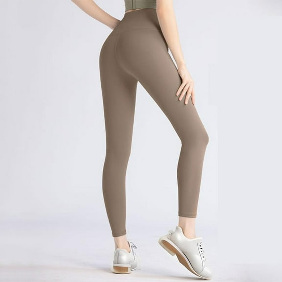 50% Off Clear! Dgankt Women's Dants Leggings for Women - High Waisted Tummy Control Soft Yoga Pants for Workout on Clearance