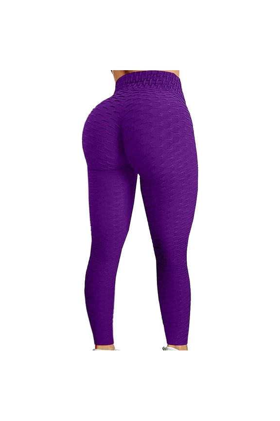 Women's Plus Size Trousers,Women's Bubble Hip Lifting Exercise Fitness Running High Waist Yoga Pants