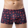 thumbnail image 1 of Men's Underwear, Men's Sexy Printed Underwear with Flat Corner Underwear, 1 of 5