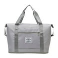 thumbnail image 1 of 50% Off Clear! New Nylon Shoulder Crossbody Bag Canvas With Large Capacity And Multiple Compartments Cloth Gray, 1 of 4