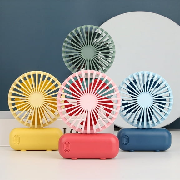 50% Off Clear! Skegnu Portable Fan USB Charging Pocket Fan Desktop Small Fan Portable Fan for Bedroom